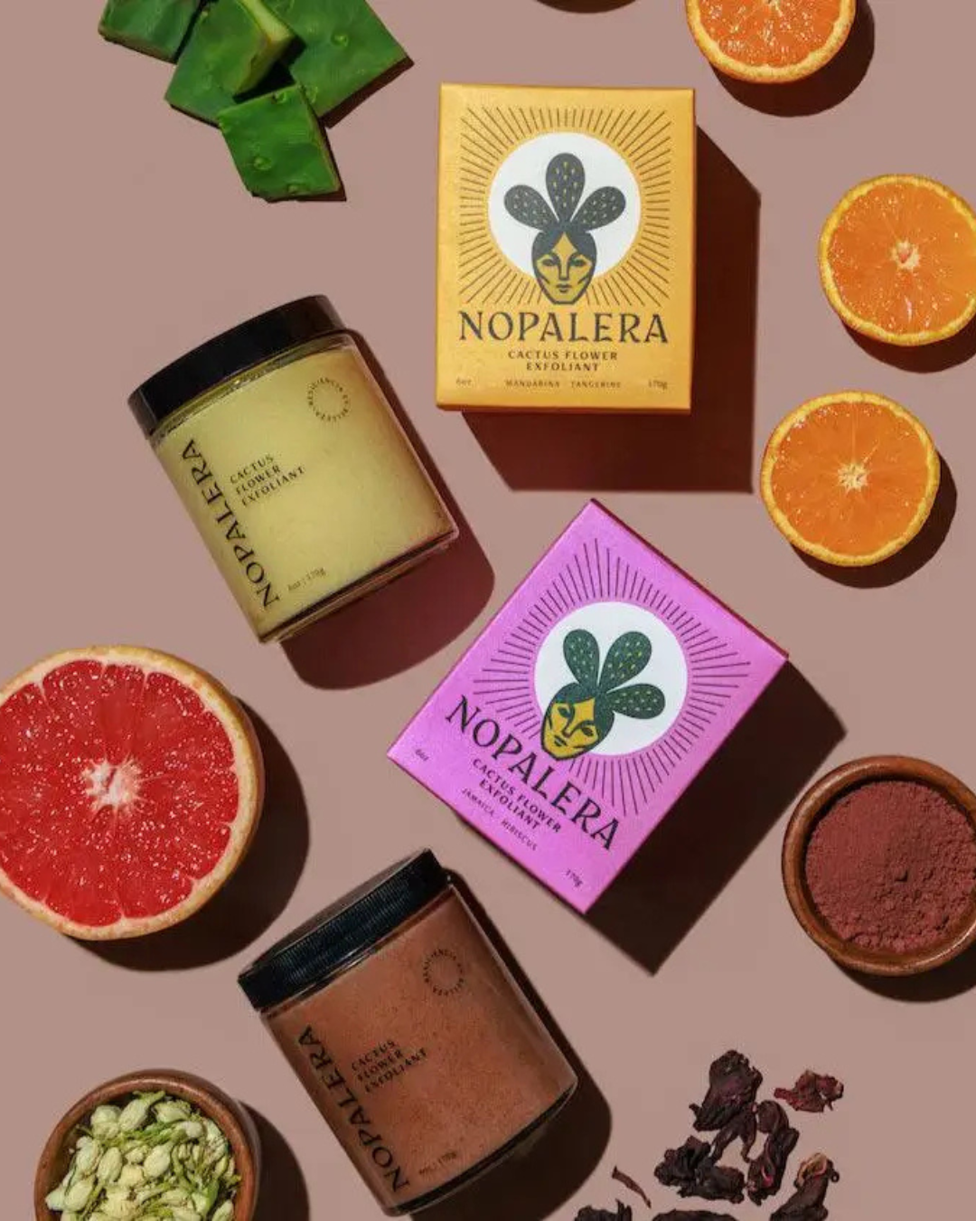 Mandarina Cactus Flower Exfoliant