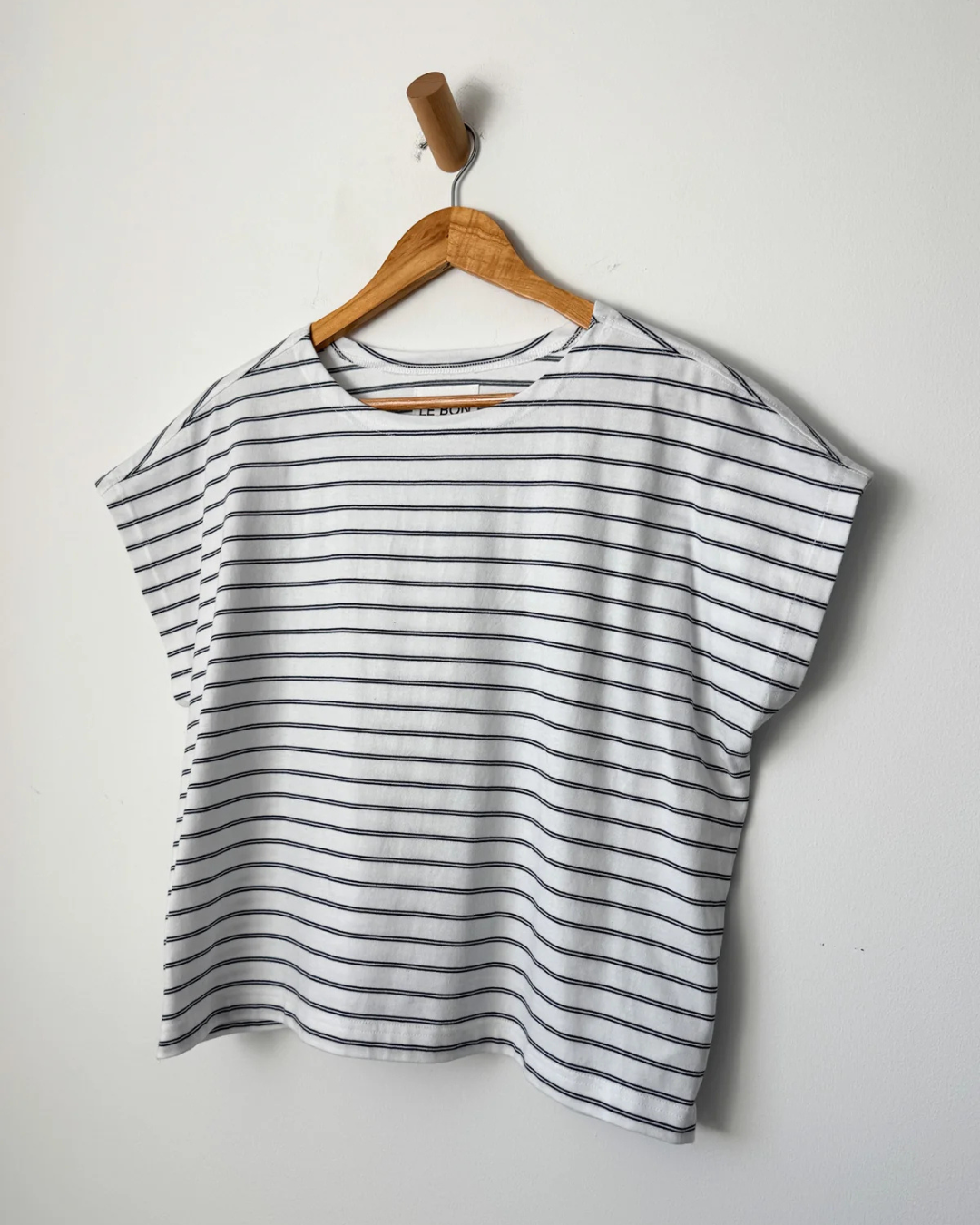 Striped French Tee