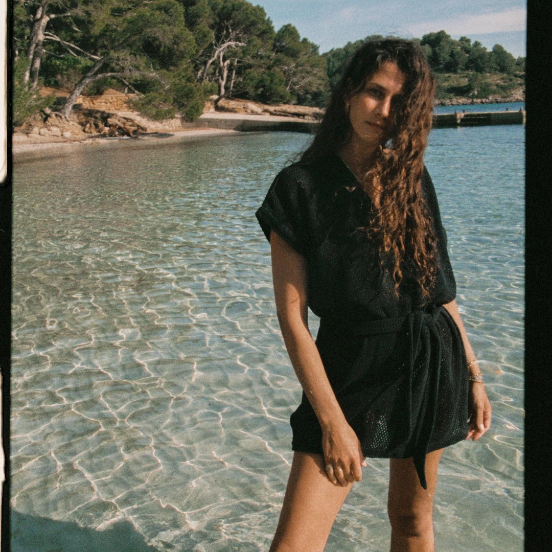 Citrine Net Tunic