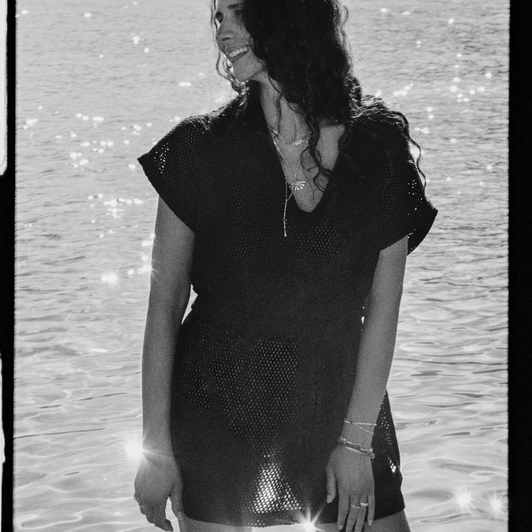 Citrine Net Tunic