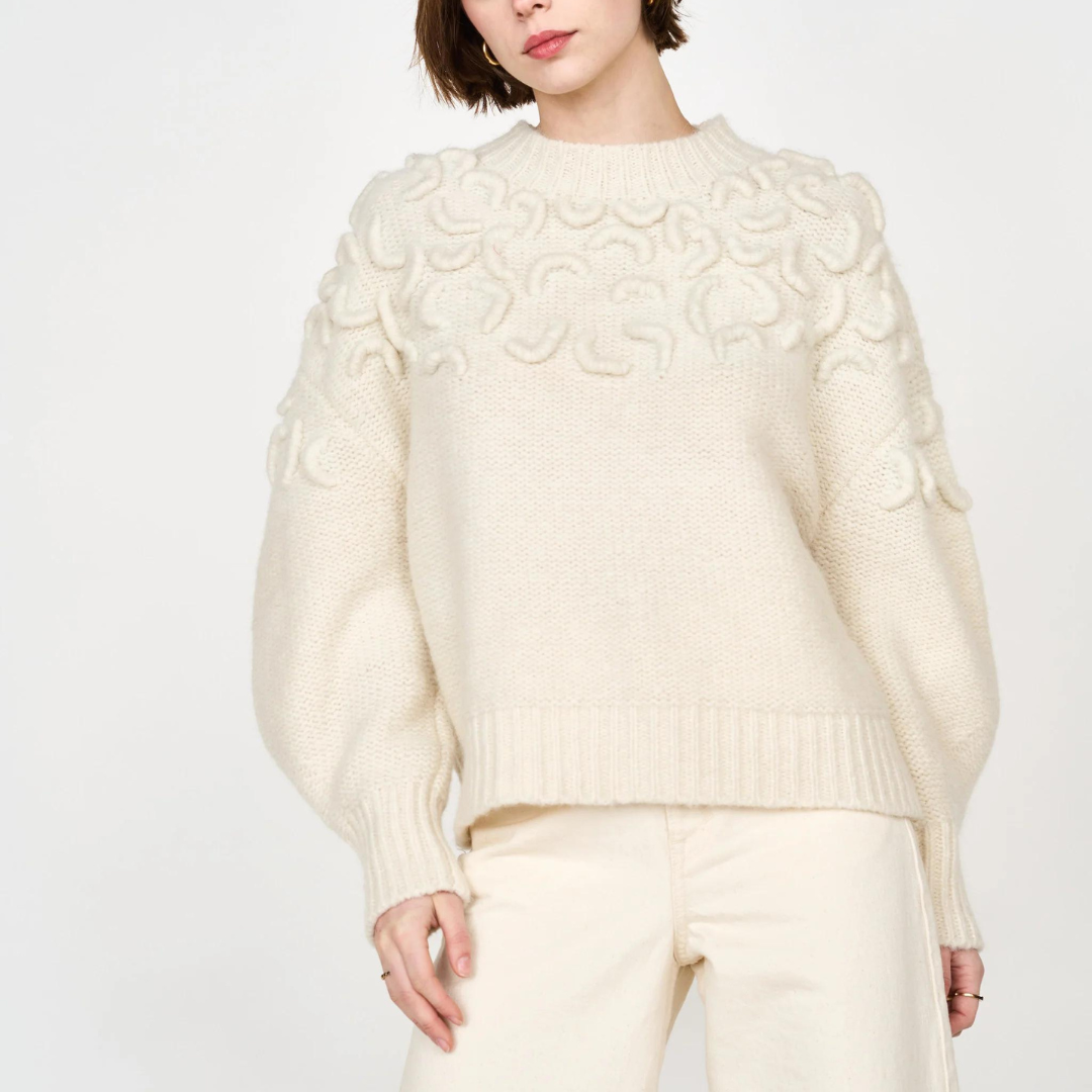 Cusco Pullover in Ivory