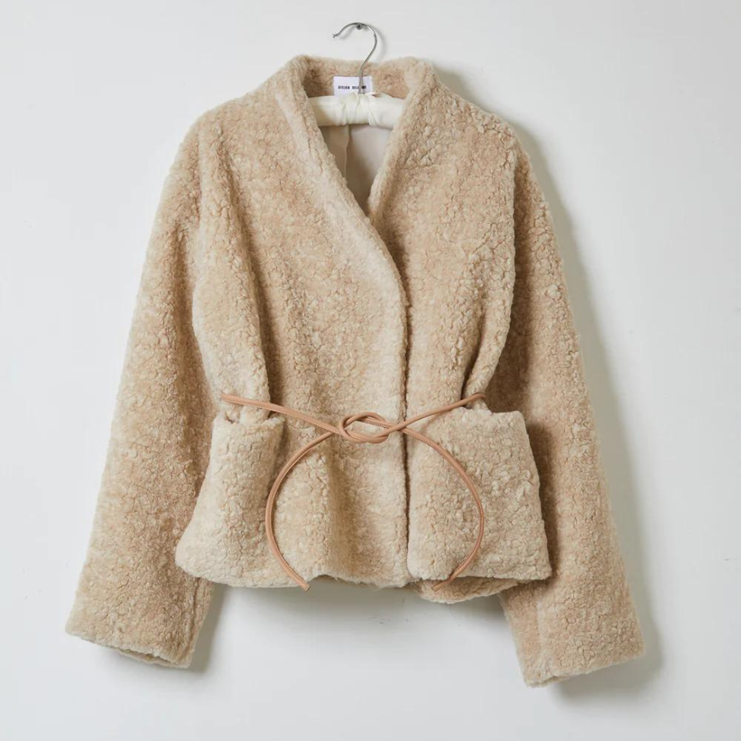Mana Jacket in Light Beige