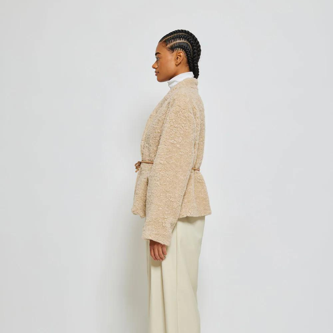 Mana Jacket in Light Beige