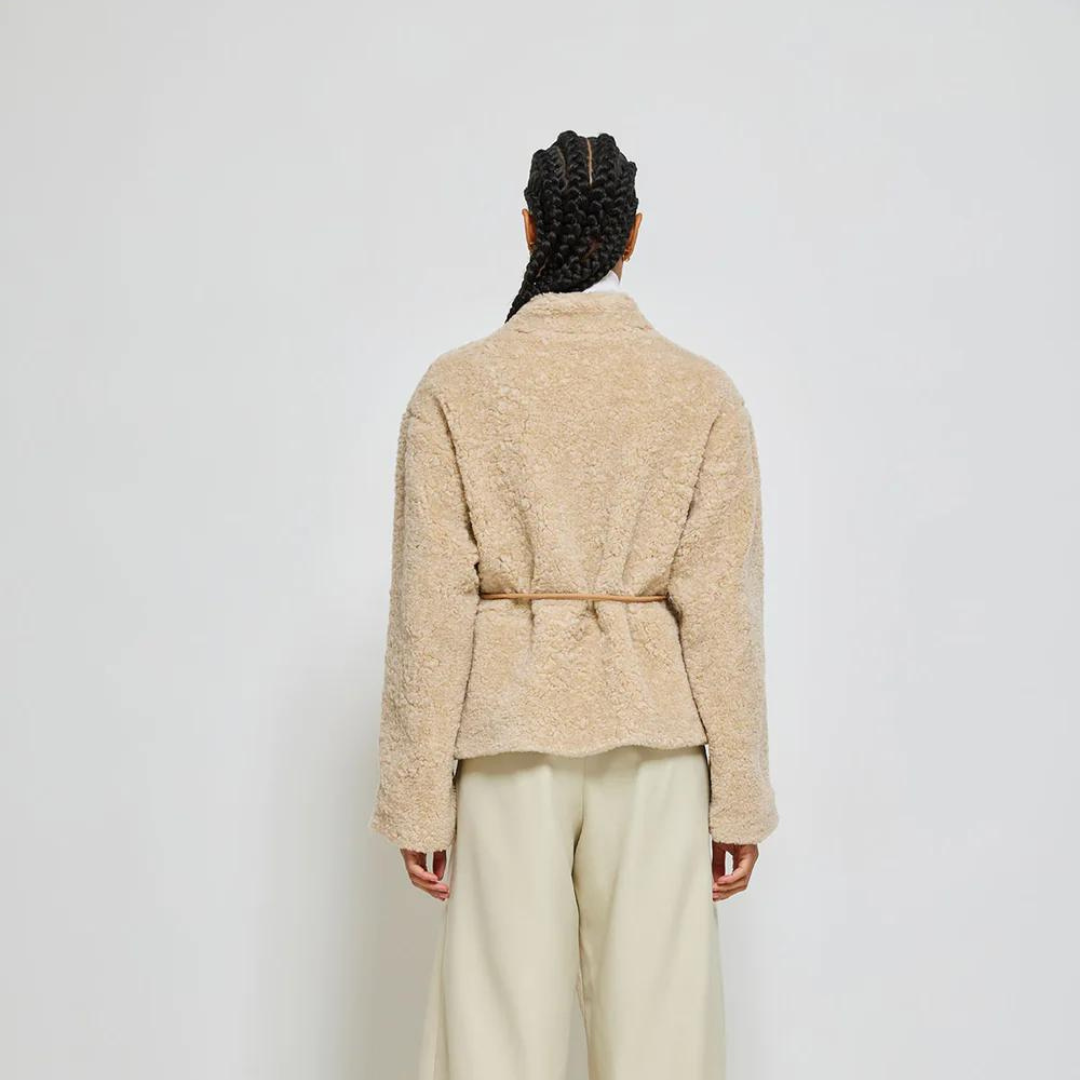 Mana Jacket in Light Beige