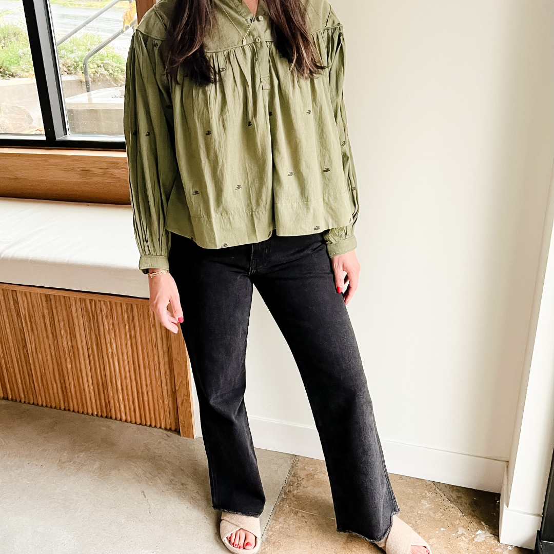 Oslo Blouse in Jamandi