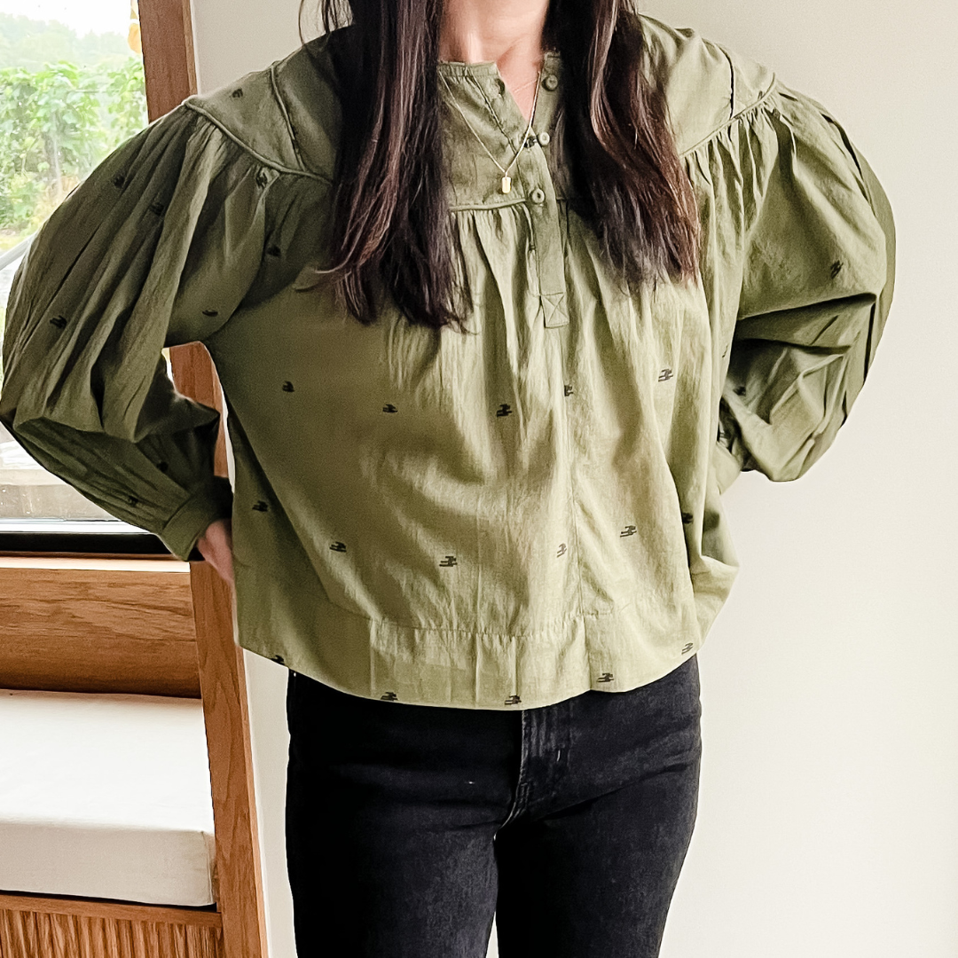 Oslo Blouse in Jamandi