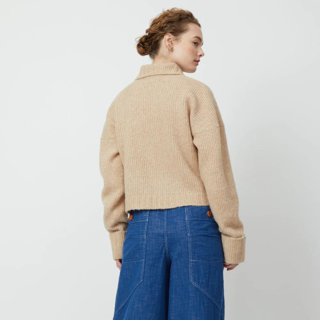 Stand Collar Jumper