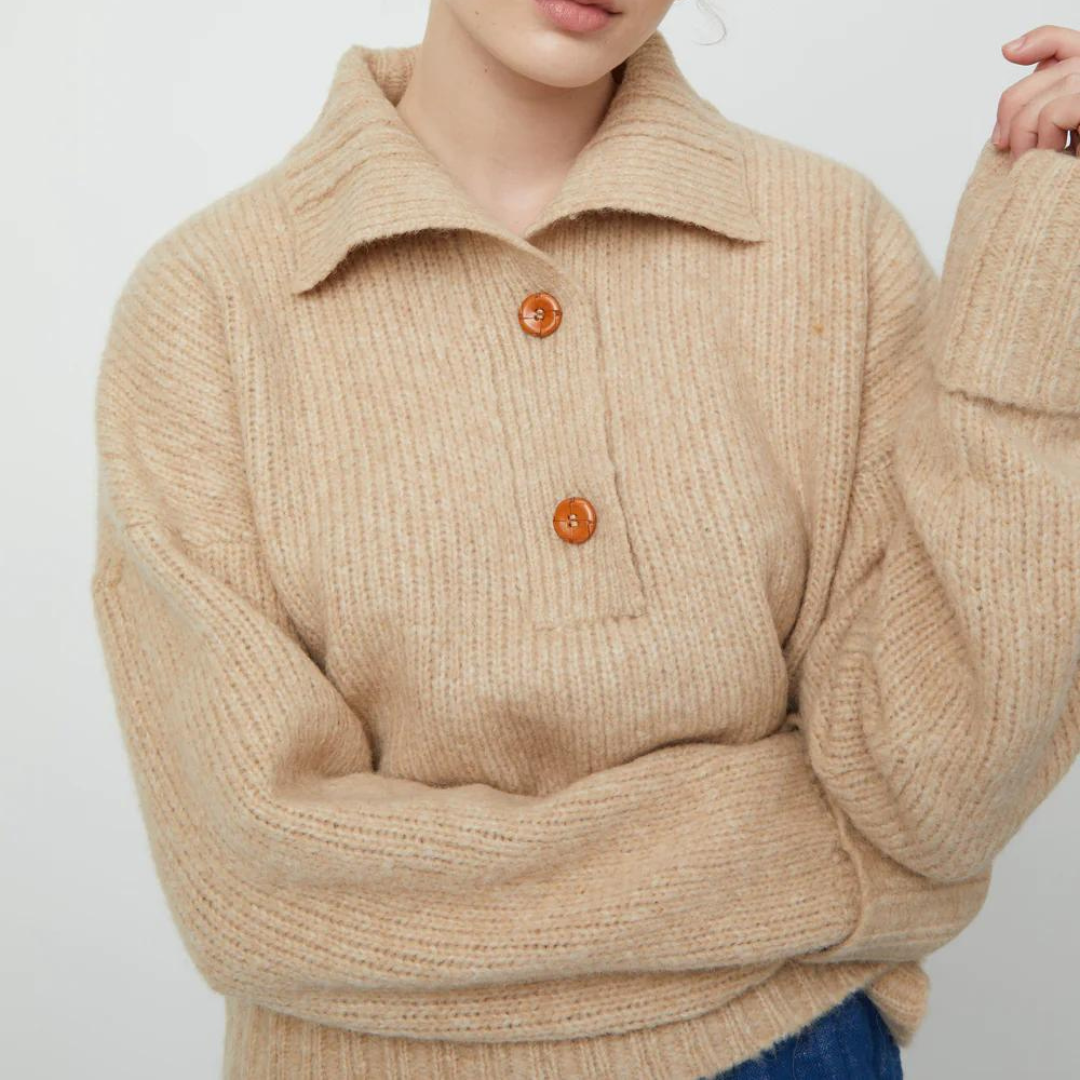 Stand Collar Jumper