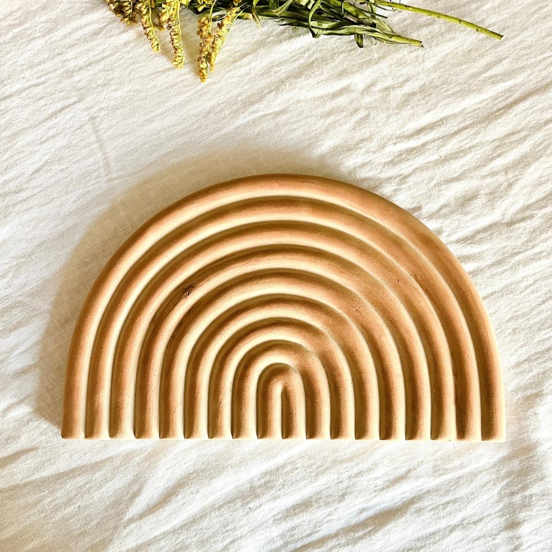 Ceramic Rainbow Tray