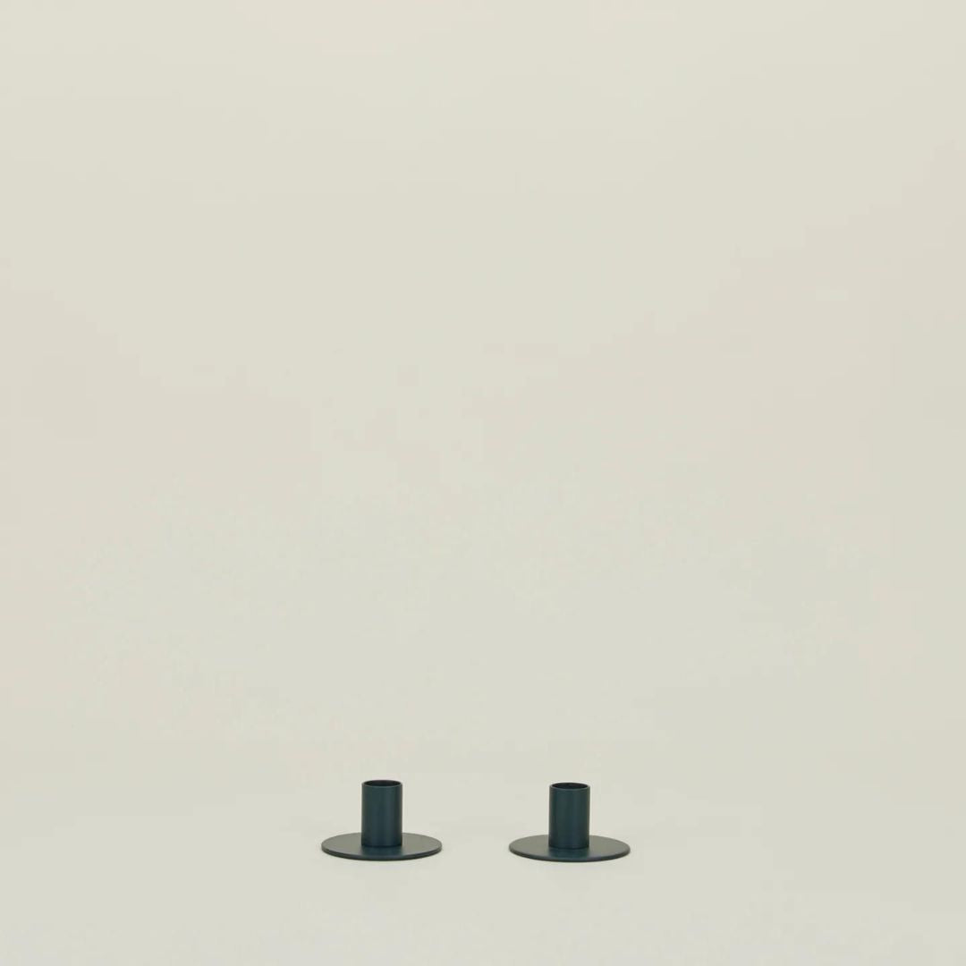 Essential Metal Candle Holders- Set of 2