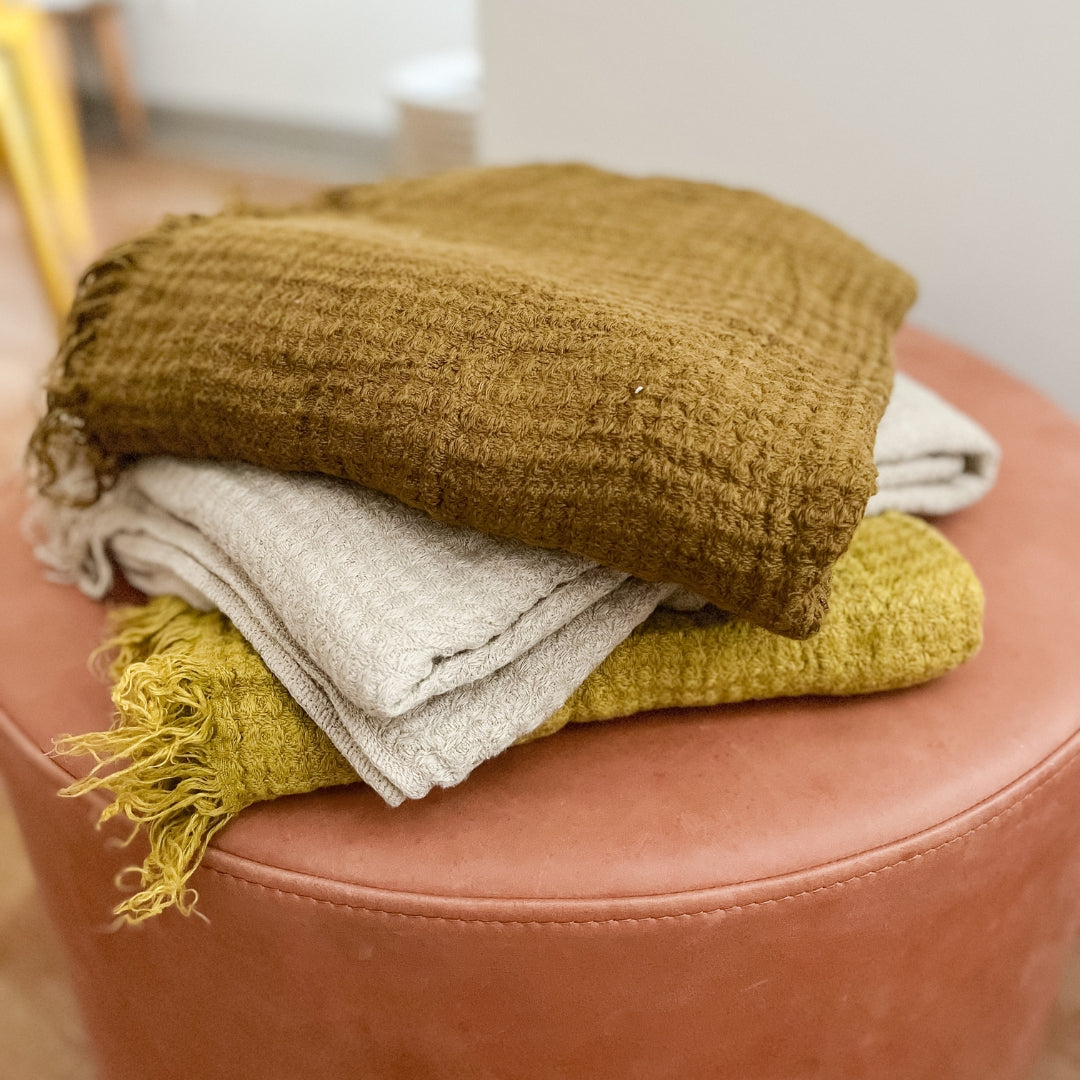 Simple Linen Throw