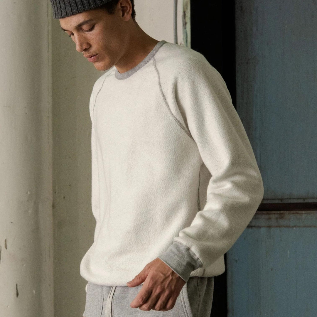 Organic Heather Crew Sweatshirt