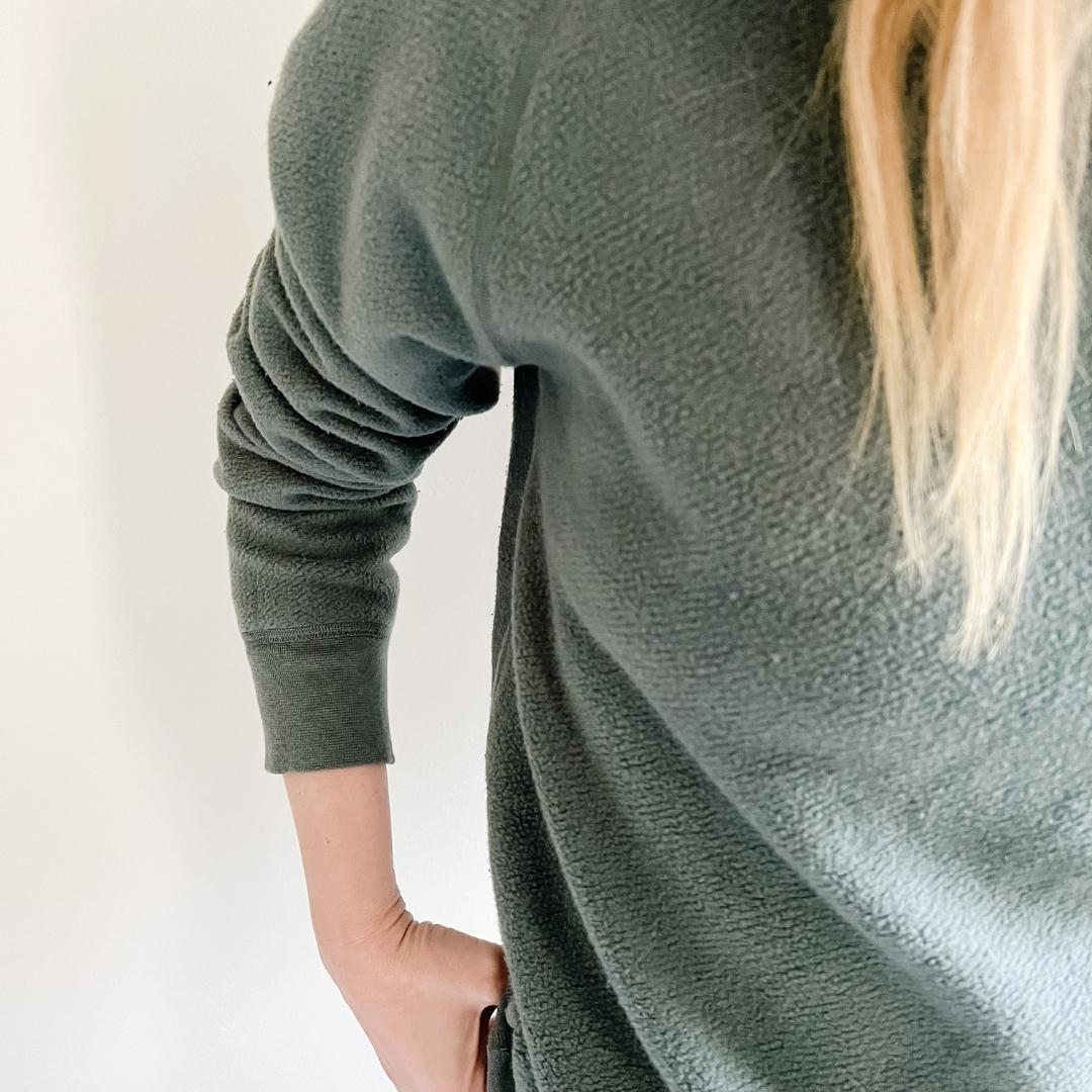 Heather Fleece Sweatshirt from SKU in Heather Grey