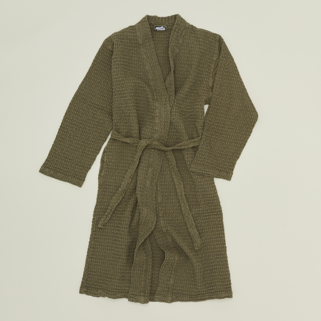 Simple Waffle Bathrobe