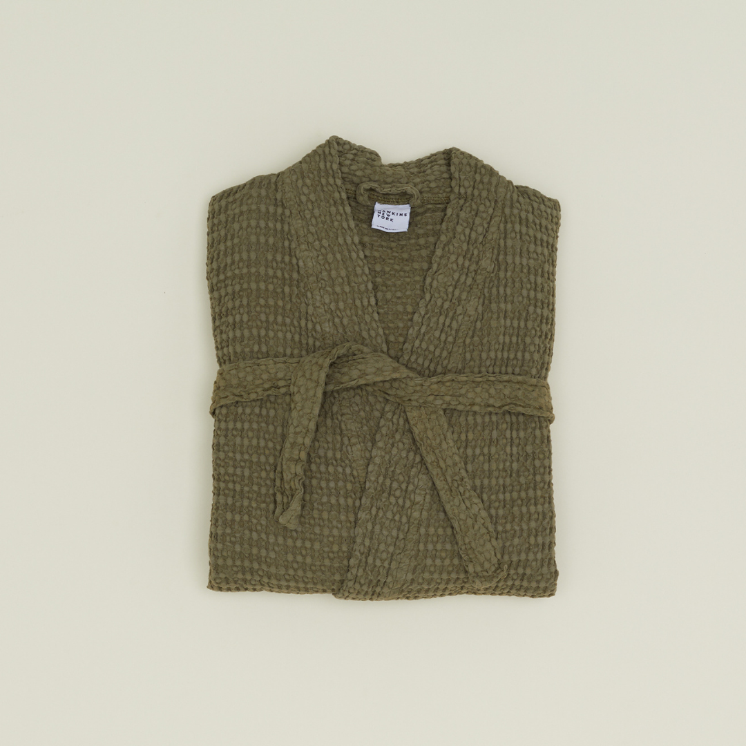 Simple Waffle Bathrobe