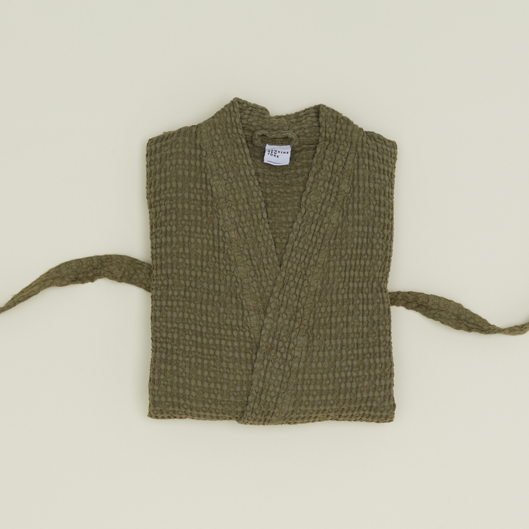 Simple Waffle Bathrobe