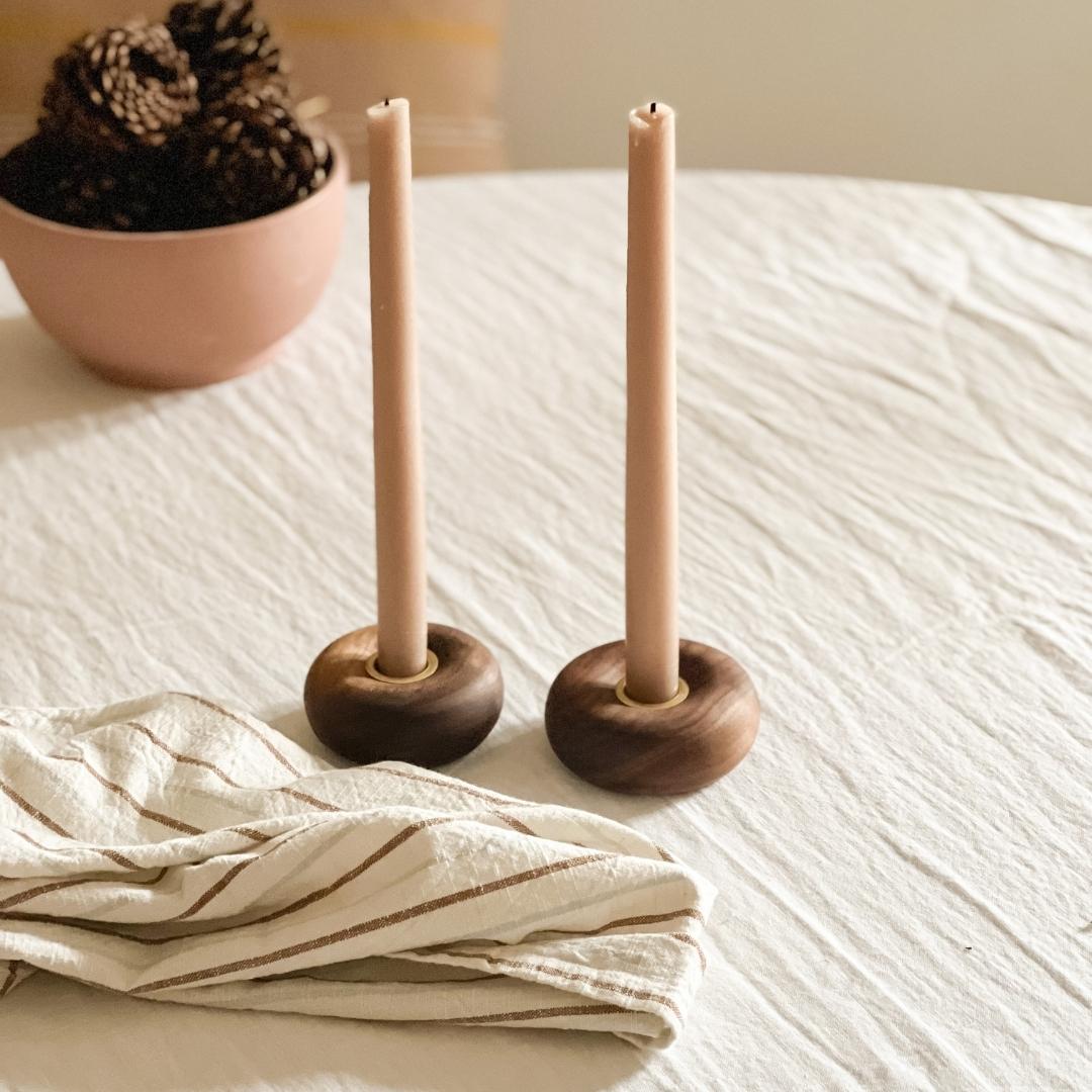 Handmade Donut Candle Holder