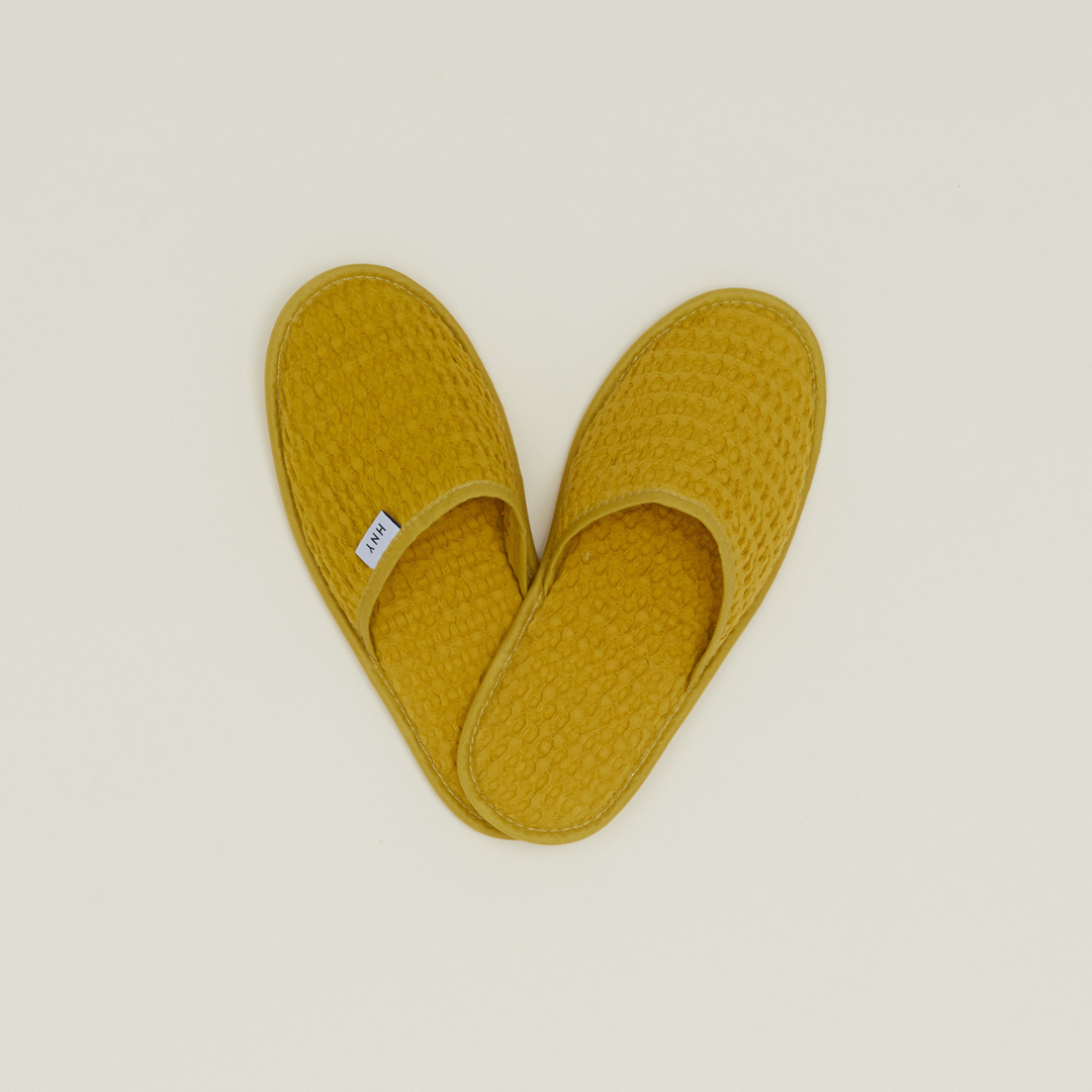 Simple Waffle Slippers