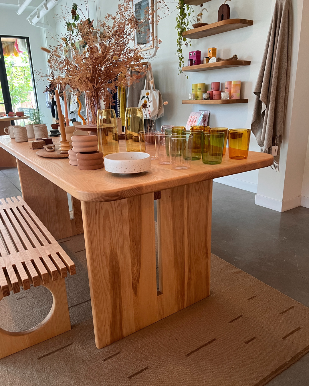 Handmade Ash Rectangle Table