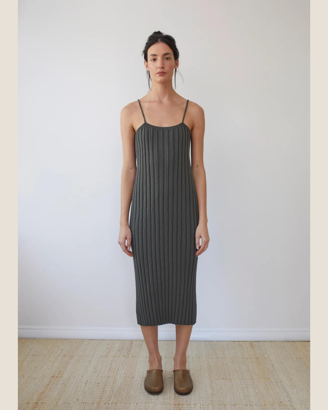 open rib dress Hanna Rib Dress
