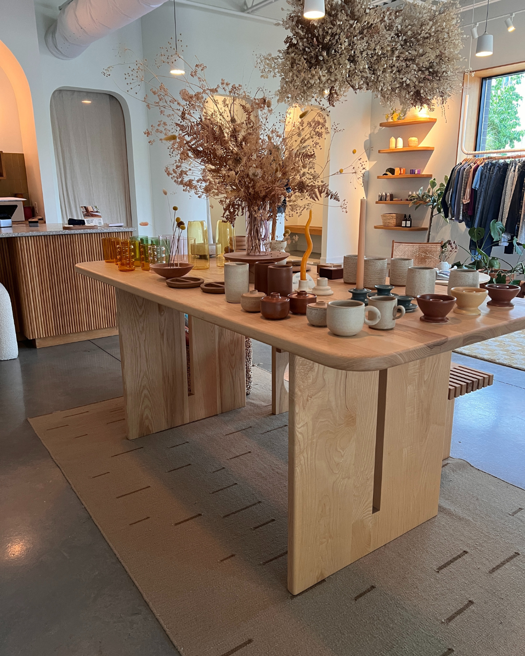 Handmade Ash Rectangle Table