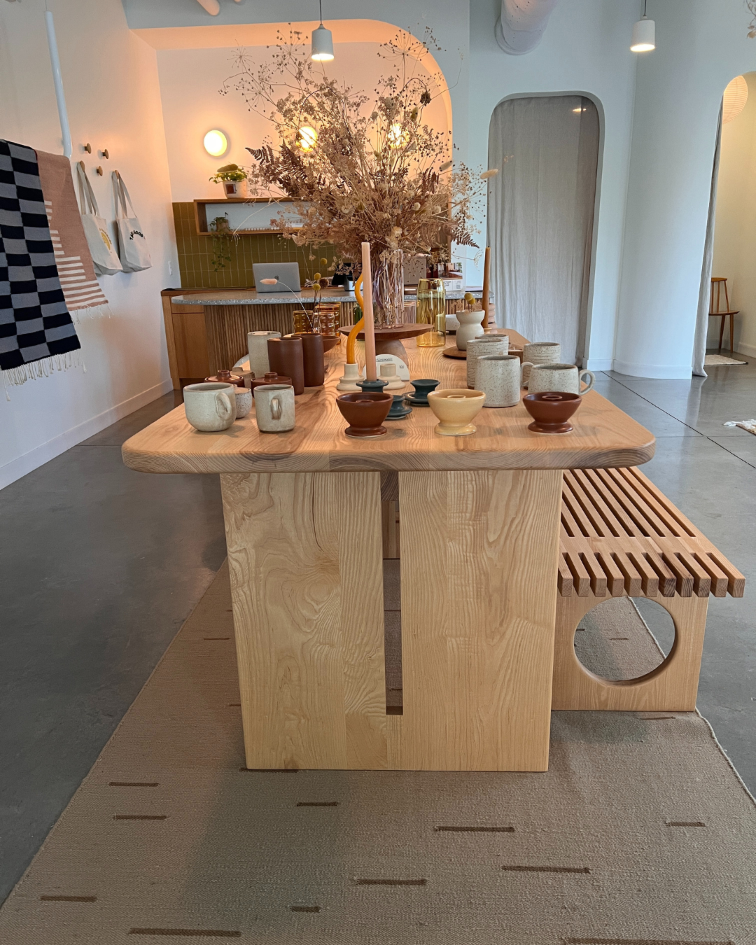 Handmade Ash Rectangle Table