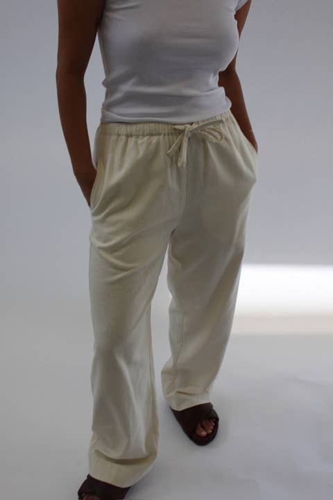 Dimitri Woven Silk Pant