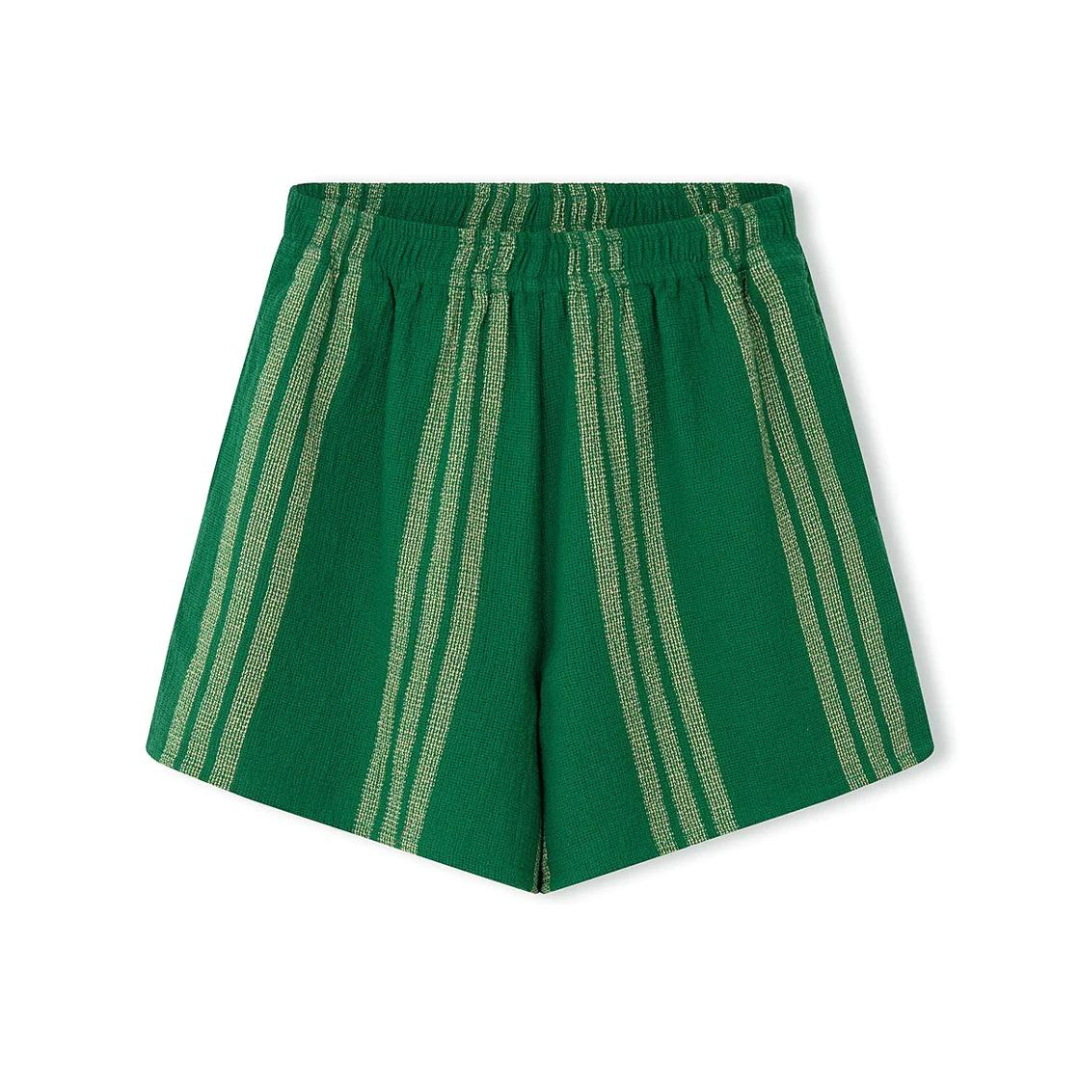 Forest Stripe Organic Shorts