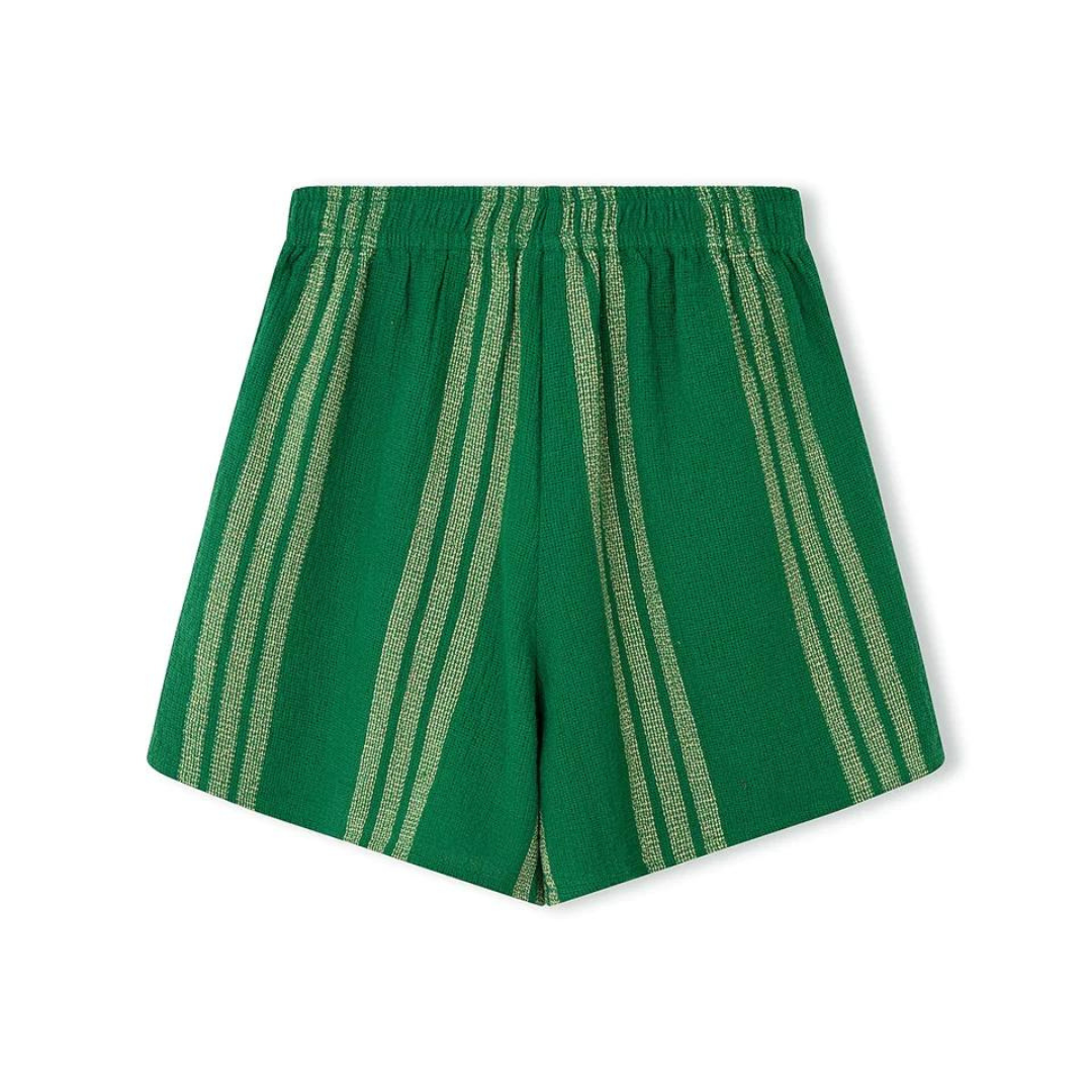 Forest Stripe Organic Shorts
