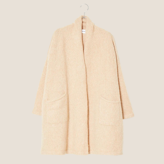 Alpaca Haori Sweater Coat