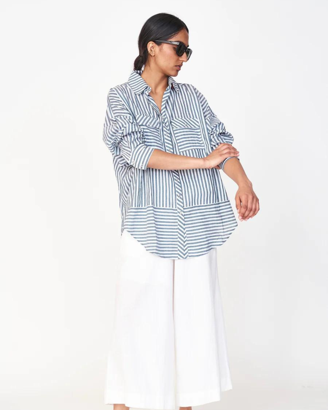 Striped Kyoto Blouse