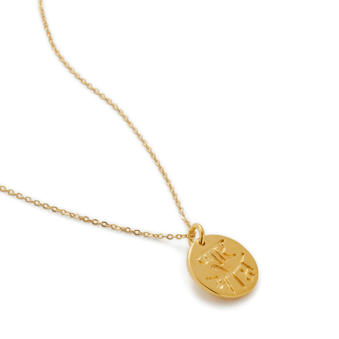 Daya Necklace in Gold by Laura Elizabeth