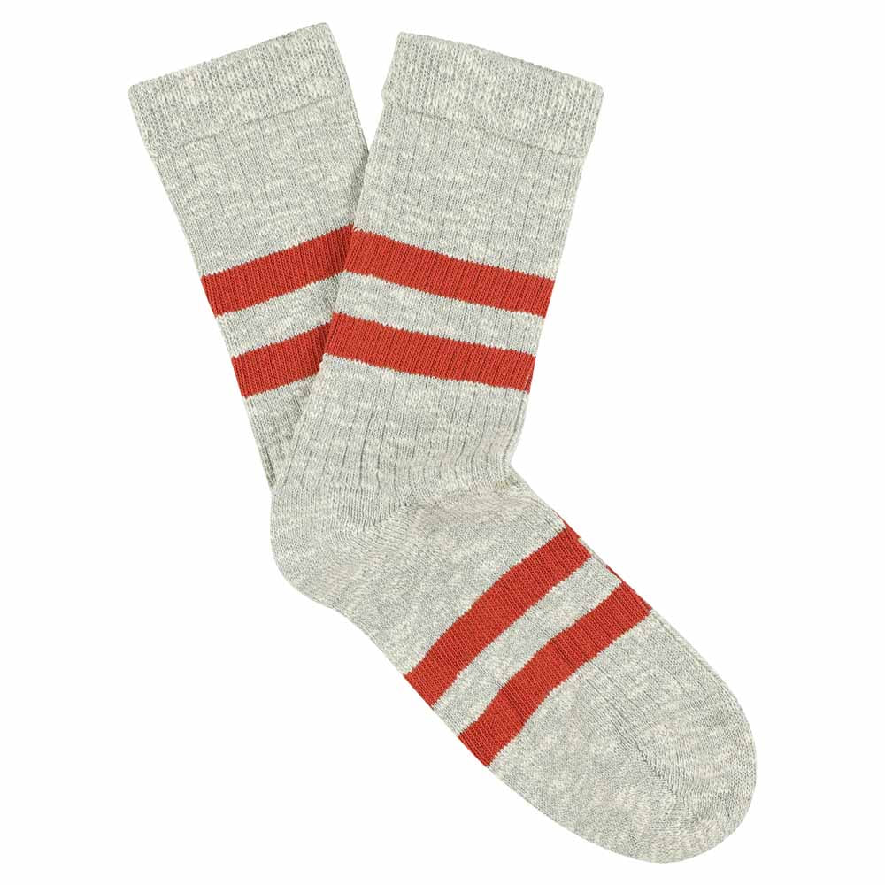 Escuyer Striped Melange Socks