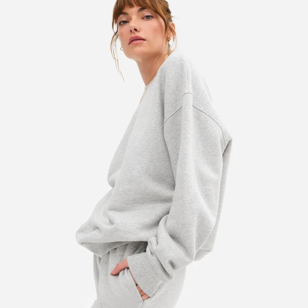 Fleece Oversized Sweatshirt
