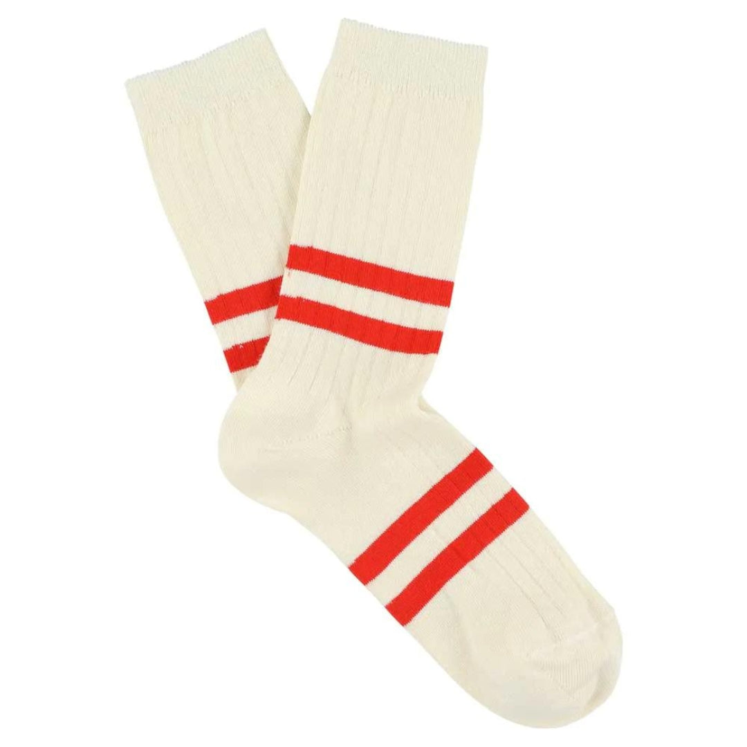 Melange Stripe Socks
